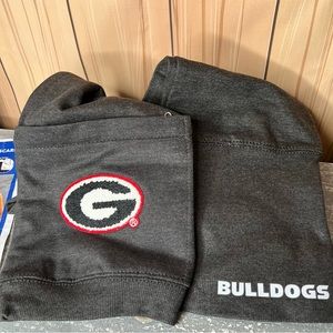 Jimmy Bean all in one beanie scarf Georgia Bulldogs new